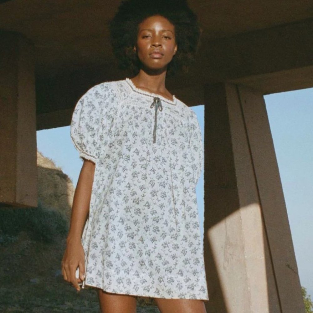 ISO Doen Cadeau Dress Songbird Toile XS